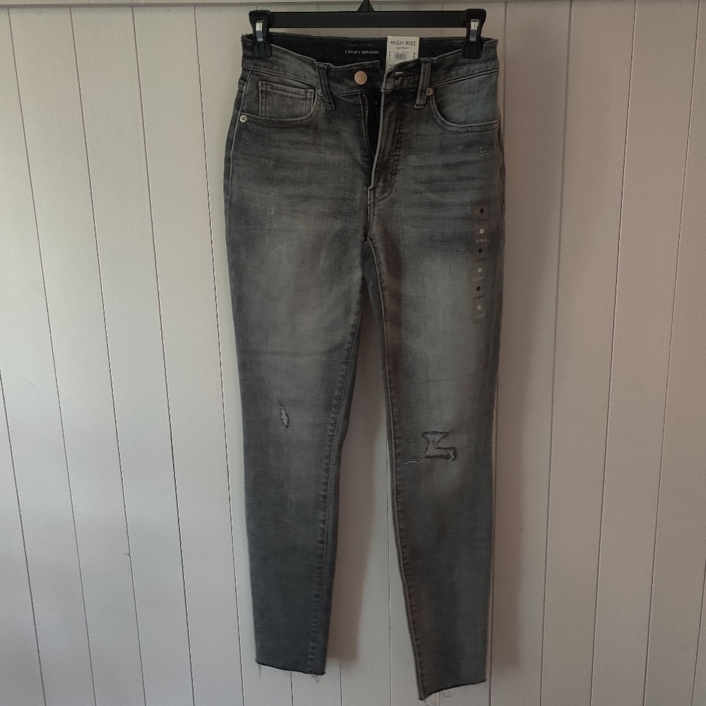 Lucky Brand Bridgette high rise skinny jeans